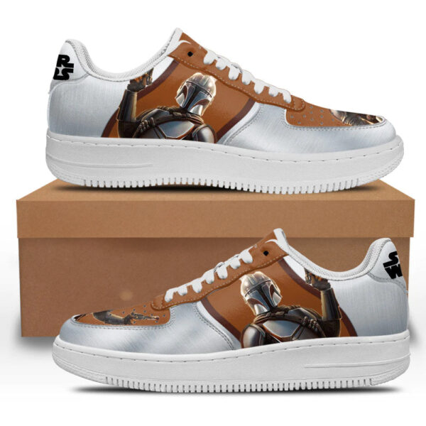 Mandalorian Star Wars Custom Sneakers Mandalorian Star Wars Custom Sneakers