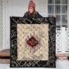 marauders map quilt blanket for harry potter fan gift iehfz
