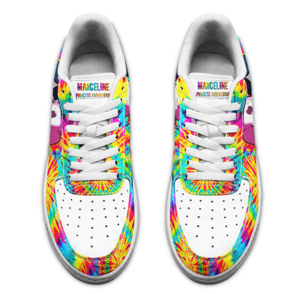 marceline and princess bubblegum sneakers custom adventure time tie dye zveon