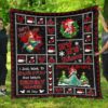 merry christmas ariel litter mermaid quilt blanket xmas gift urukv