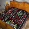 merry christmas jack sally quilt blanket xmas gift emtr6