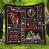 merry christmas jack sally quilt blanket xmas gift n5f7h