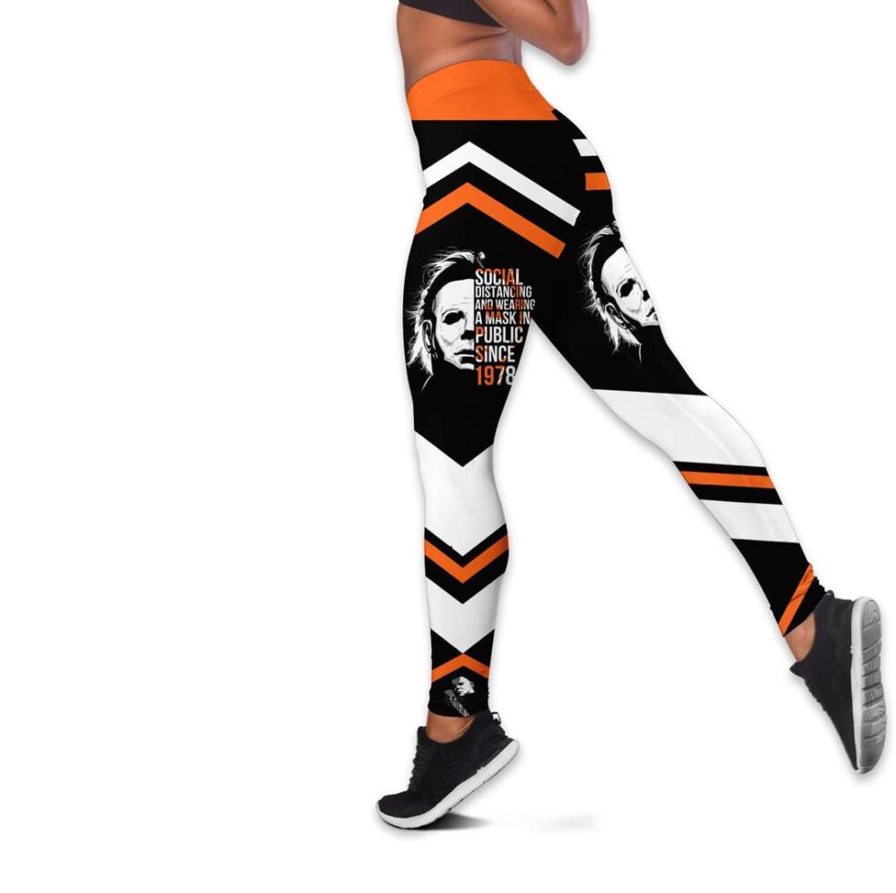 Michael Myers Tank Top Legging Set Outfit | CTLJS64