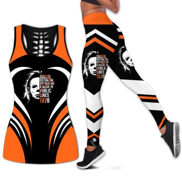 Michael Myers Tank Top Legging Set Outfit | CTLJS64