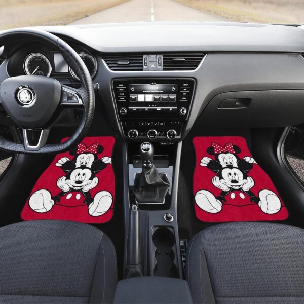 mickey and minnie black car floor mats dn cartoon mkcfm02 0kcj9