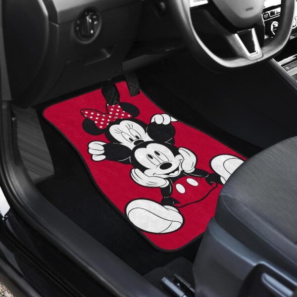 mickey and minnie black car floor mats dn cartoon mkcfm02 h2bta