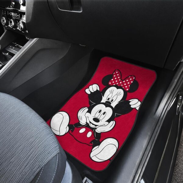 mickey and minnie black car floor mats dn cartoon mkcfm02 i8j3k