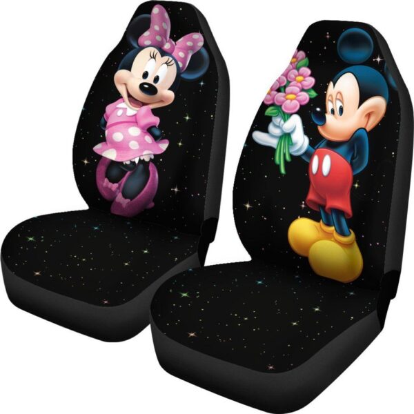 mickey love minnie car seat covers cartoon fan gift mkcsc17 cirz3