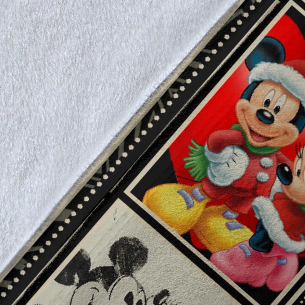 Mickey & Minnie Fleece Blanket My Only Love The Day I Met You