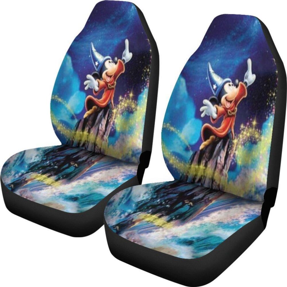 Mickey Mouse Cute Car Seat Covers DN Cartoon Fan Gift MKCSC39