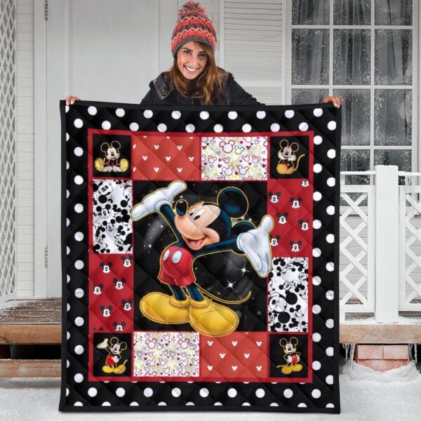 mickey quilt blanket dn cartoon fan gift idea rqe9l