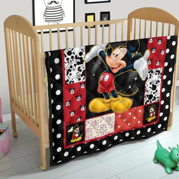 mickey quilt blanket dn cartoon fan gift idea vwz1s