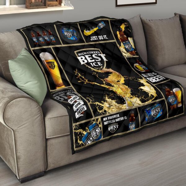 mils best ice quilt blanket all i need is beer gift idea be46k