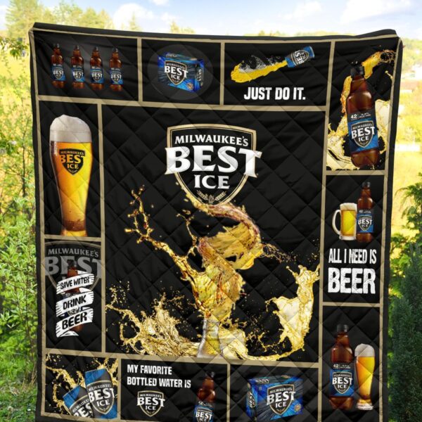 mils best ice quilt blanket all i need is beer gift idea ljfbn