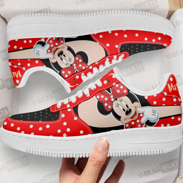 minnie custom cartoon sneakers for fans 8kfh4