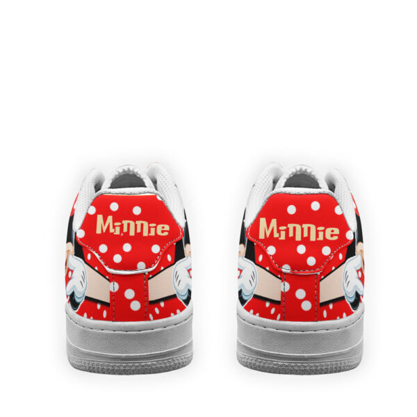 minnie custom cartoon sneakers for fans q0mep