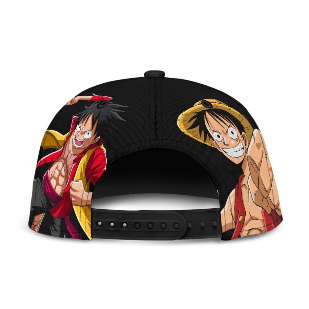 Monkey D. Luffy Snapback Hat One Piece Anime Fan Gift