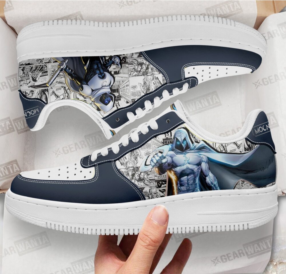 Moon Knight Sneakers Custom Comic Shoes