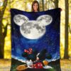 moonlight mickey and minnie fleece blanket for bedding decor fb011 f1e0a
