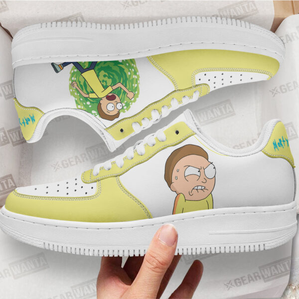 morty smith rick and morty custom sneakers b7eb2
