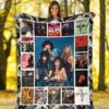 motley crue fleece blanket for music band fan gift idea dp1ub