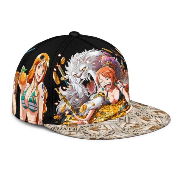 nami snapback hat one piece anime fan gift w50q9