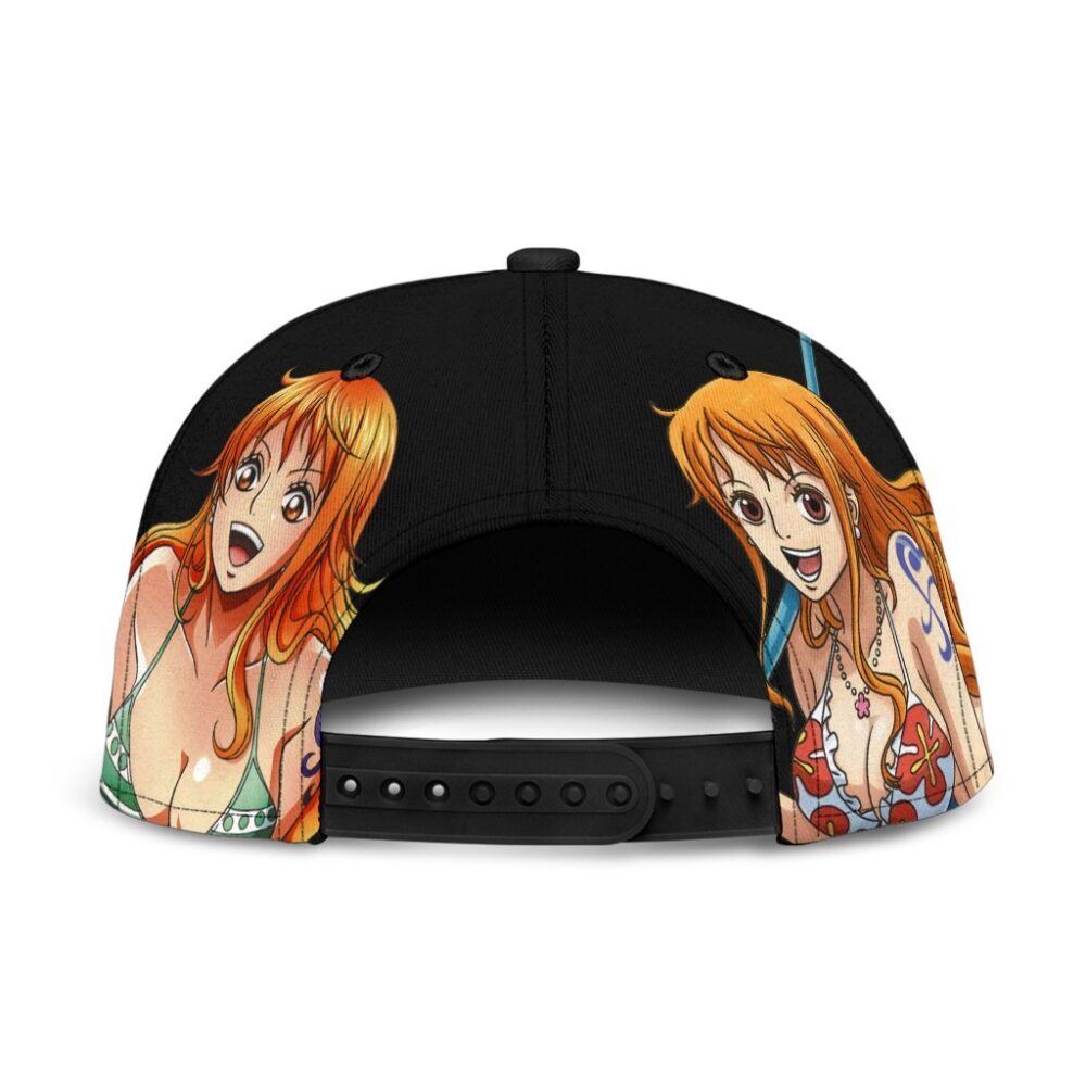 Nami Snapback Hat One Piece Anime Fan Gift