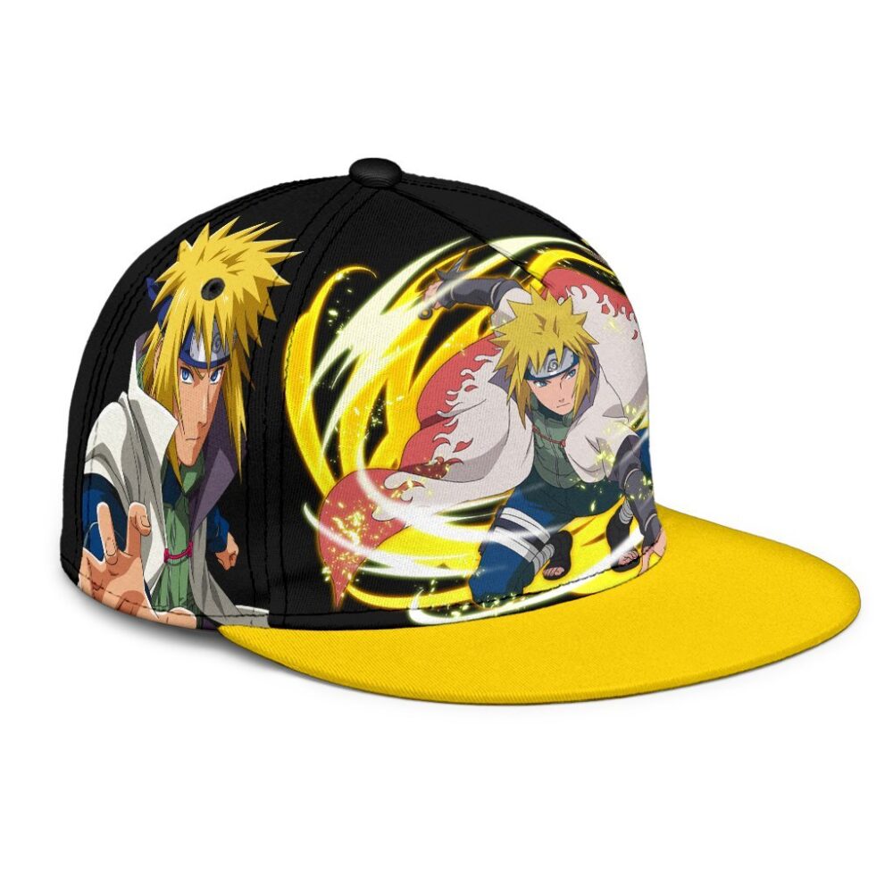 Namikaze Minato Snapback Hat Naruto Custom Anime Hat