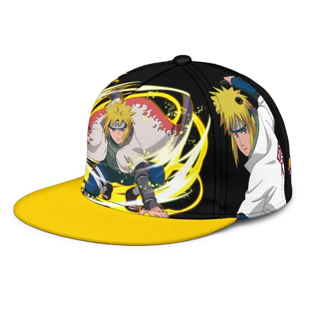 Namikaze Minato Snapback Hat Naruto Custom Anime Hat