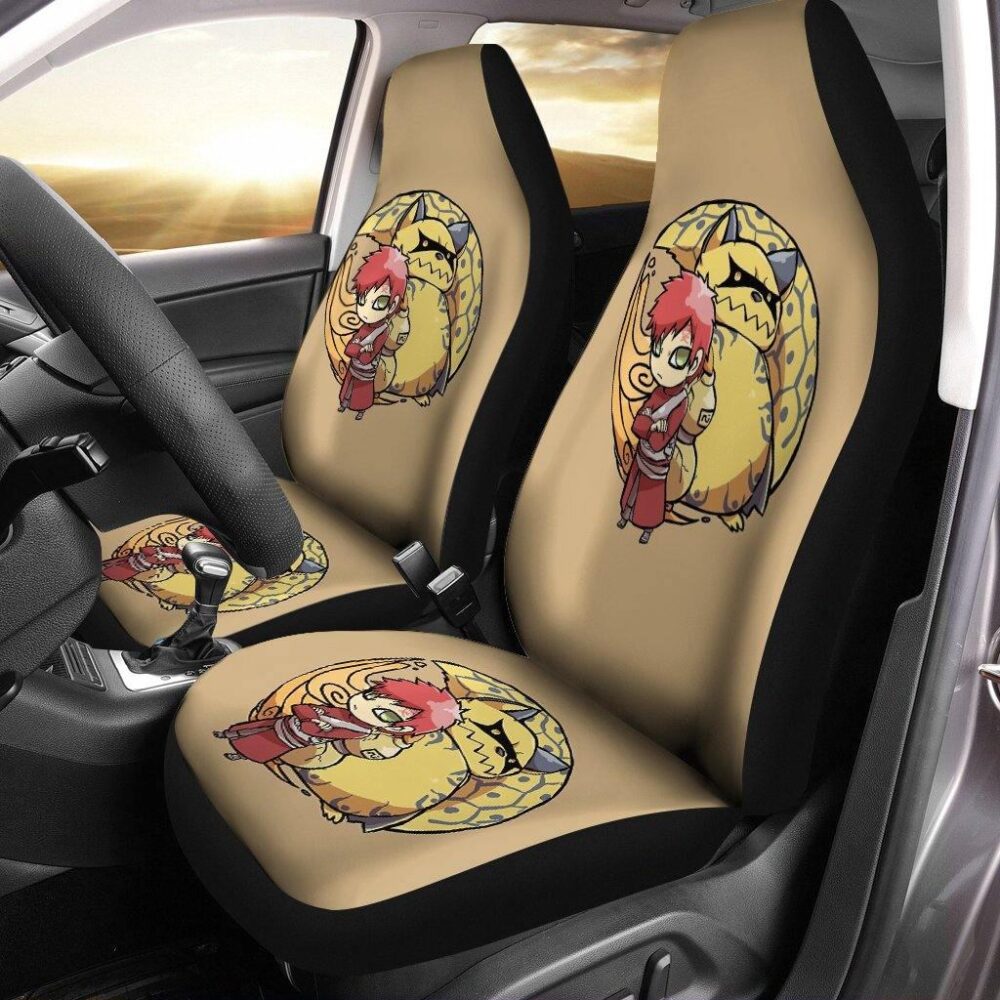 Naruto Car Seat Covers | Chibi Gaara With Shukaku Seat Covers NRTCS020