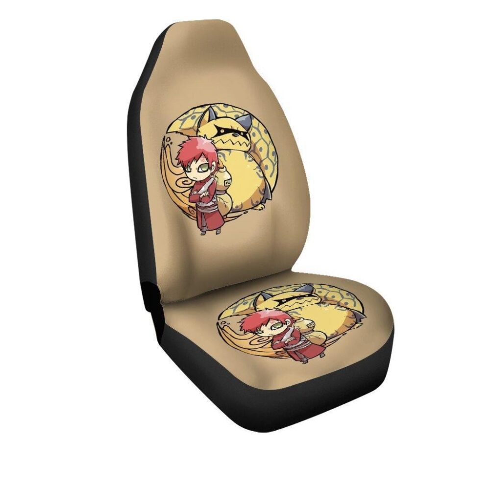 Naruto Car Seat Covers | Chibi Gaara With Shukaku Seat Covers NRTCS020