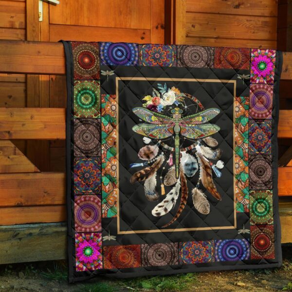 native dragonfly dreamcatcher quilt blanket bedding decor idea cspnb