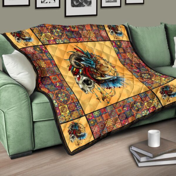 native lion quilt blanket amazing gift idea qst3b