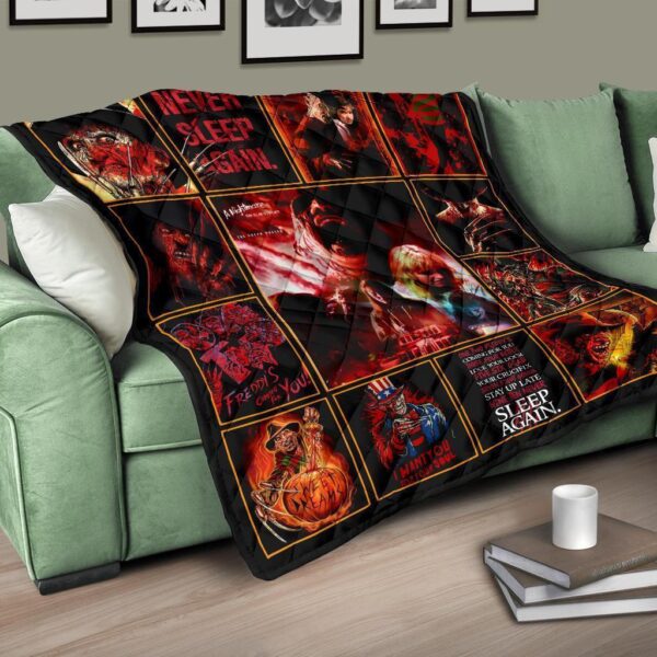 never sleep again nightmare quilt blanket funny gift idea dzacw