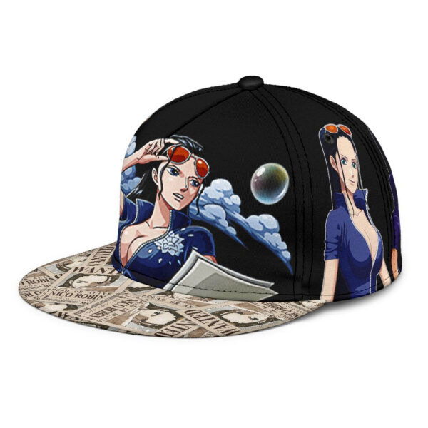 nico robin snapback hat one piece anime fan gift 5qinw