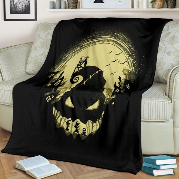 nightmare before christmas blanket jack sally premium fleece blanket puvlg