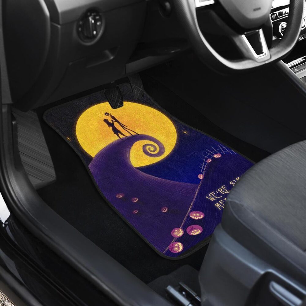 Nightmare Before Christmas Car Floor Mats | Nightmare Before Christmas Cartoon Car Floor Mats NBCFM20