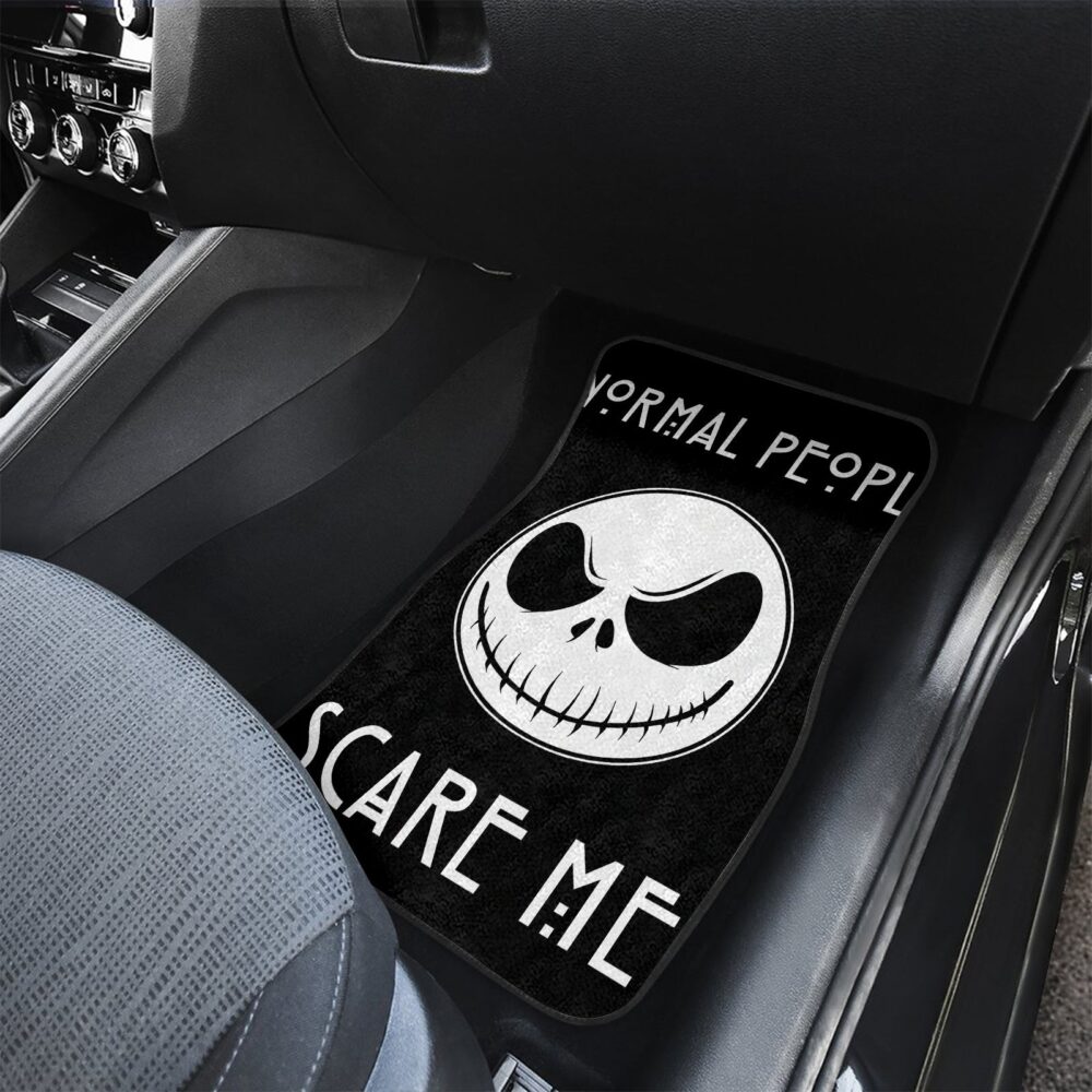 Nightmare Before Christmas Car Floor Mats | Nightmare Before Christmas Jack And Sally Car Floor Mats NBCFM26