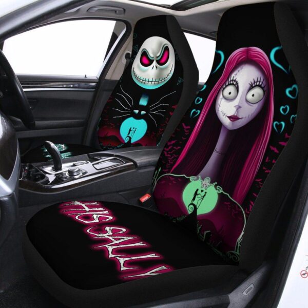 nightmare before christmas car seat covers jack sally love seat covers nbccs025 w2i21