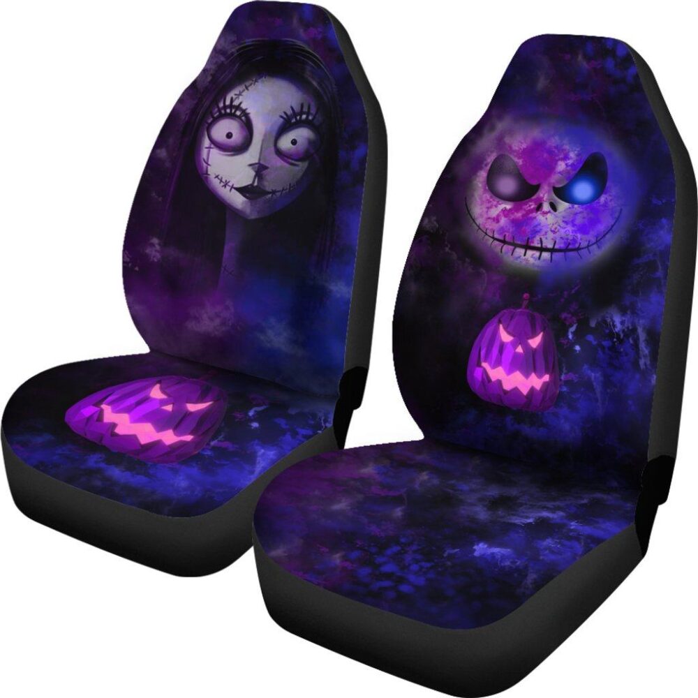 Nightmare Before Christmas Car Seat Covers | Jack & Sally Love Seat Covers NBCCS057