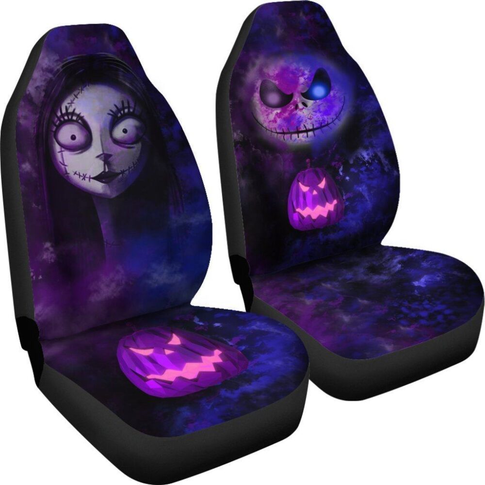 Nightmare Before Christmas Car Seat Covers | Jack & Sally Love Seat Covers NBCCS057