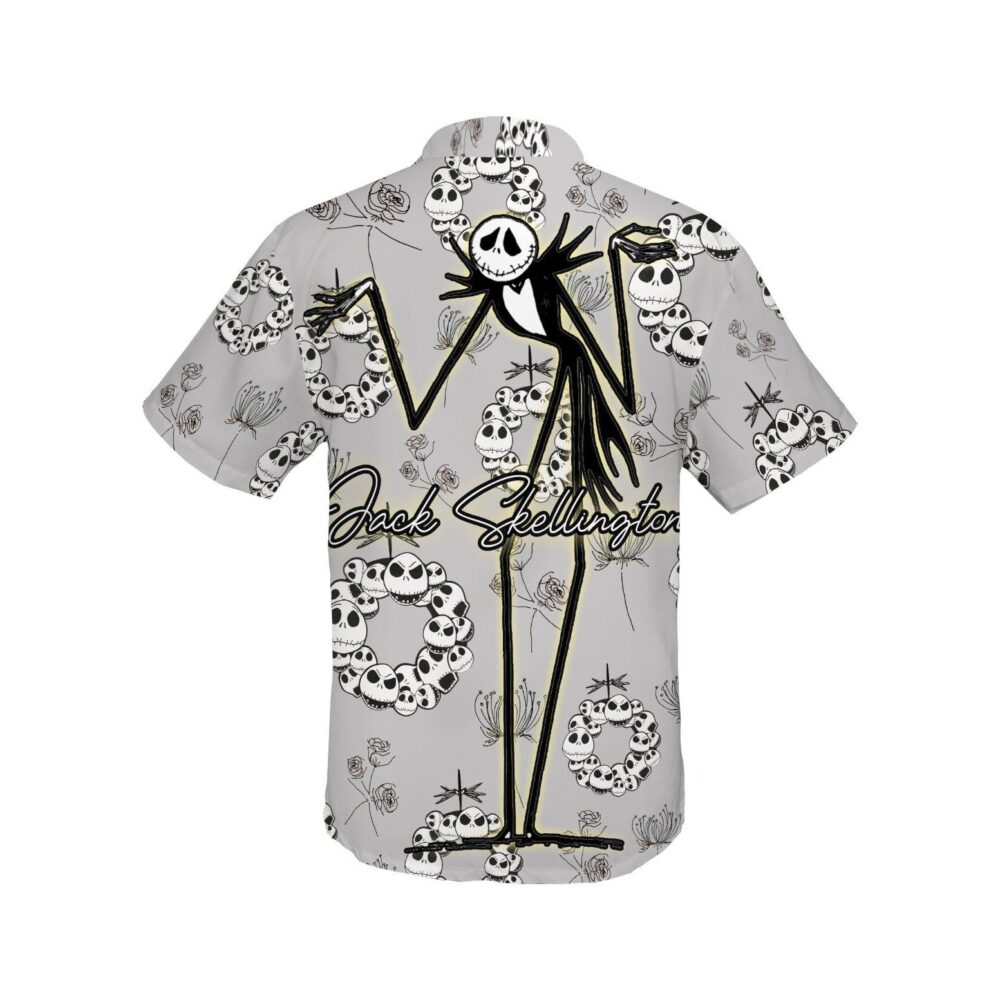 Nightmare Before Christmas Hawaiian Shirt | Jack And Sally Hawaiian Shirt