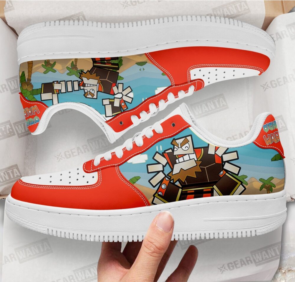 O’Chunks Sneakers Custom Super Paper Mario Shoes