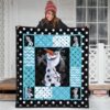 olaf quilt blanket cute gift idea for cartoon fan ltieu