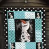 olaf quilt blanket cute gift idea for cartoon fan rnih0