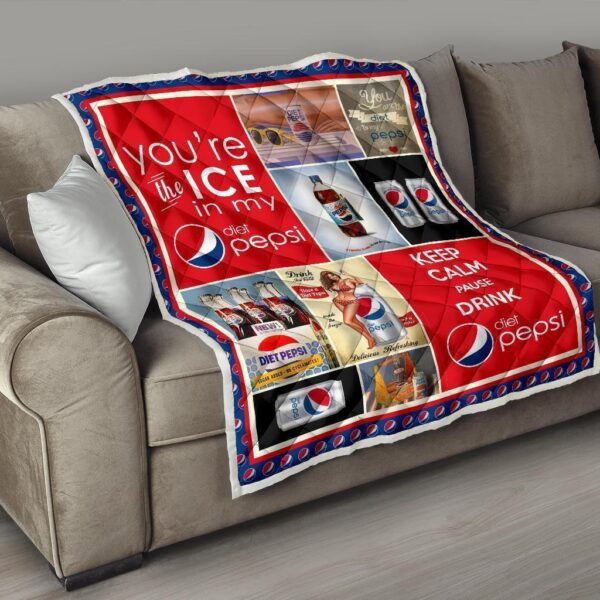 pepsi diet quilt blanket funny gift for soft drink lover z6ru1