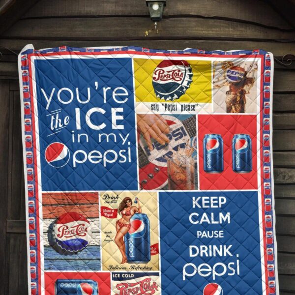 pepsi quilt blanket funny gift for soft drink lover 3sbce