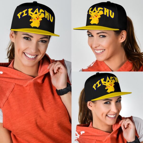 pikachu snapback hat anime fan gift idea 5rxip