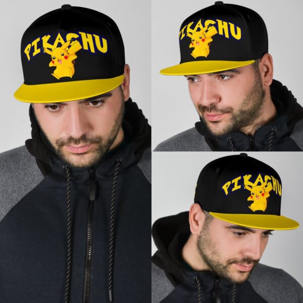 pikachu snapback hat anime fan gift idea 98yc9