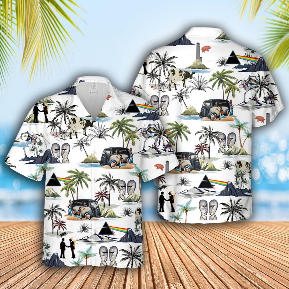 Pink Floyd Legend Band Hawaiian Aloha Shirt | Rock Band Hawaiian Shirt | HW010